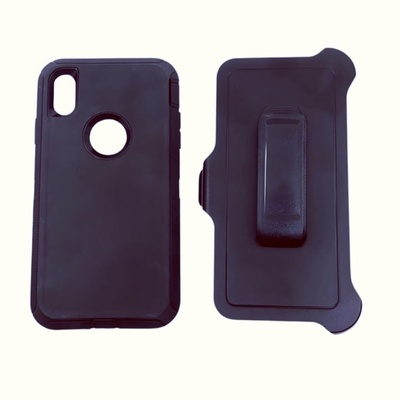 Heavy Duty Full Body Military Grade Drop Protection Case for iPhone Max (6.5”) - Picture 1 of 4